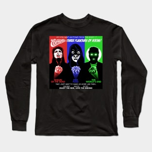 The Cornetto Trilogy: Three Flavours of Doom! Long Sleeve T-Shirt